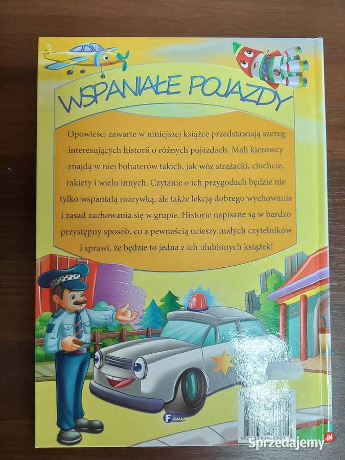 Wspaniałe pojazdy książeczka dzieci w twardej Tarnowskie Góry sprzedam