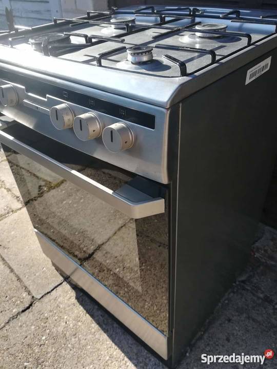 Kuchnia gazowoelektryczna Amica 60 Inox wolnostojące sprzedam