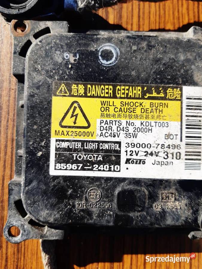 Lexus III GS300 Przetwornica lampy oryginal mazowieckie Mińsk Mazowiecki