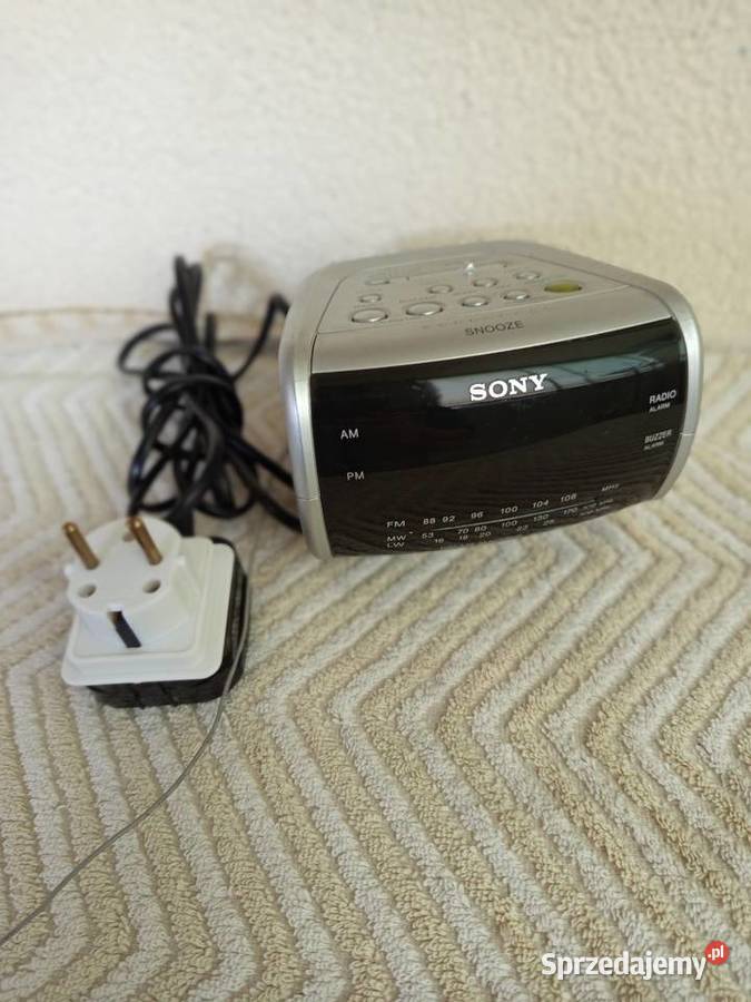 Japoński RADIOBUDZIK Vintage SONY ICFC115L w Warszawa