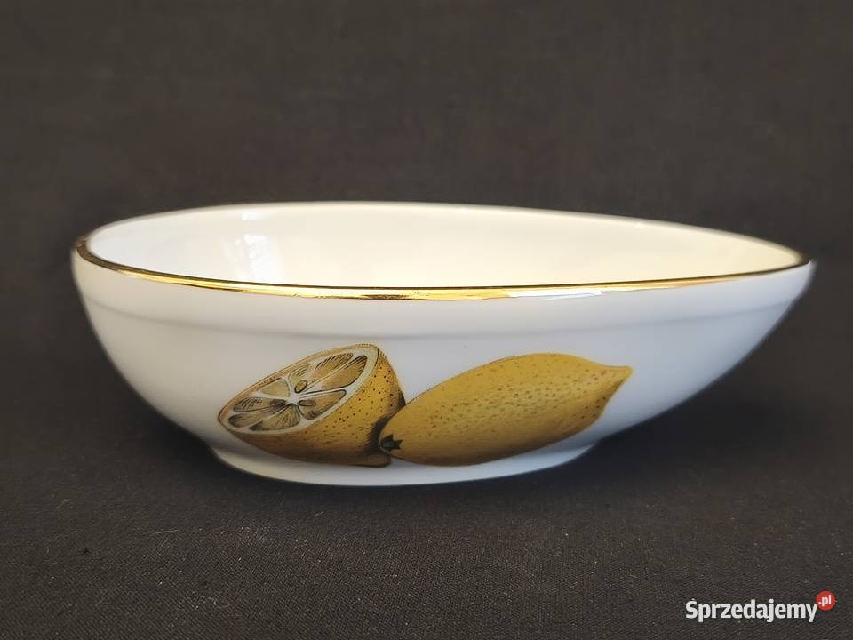 Miska angielska Royal Worcester Evesham Gold Porcelana i szkło Chełm