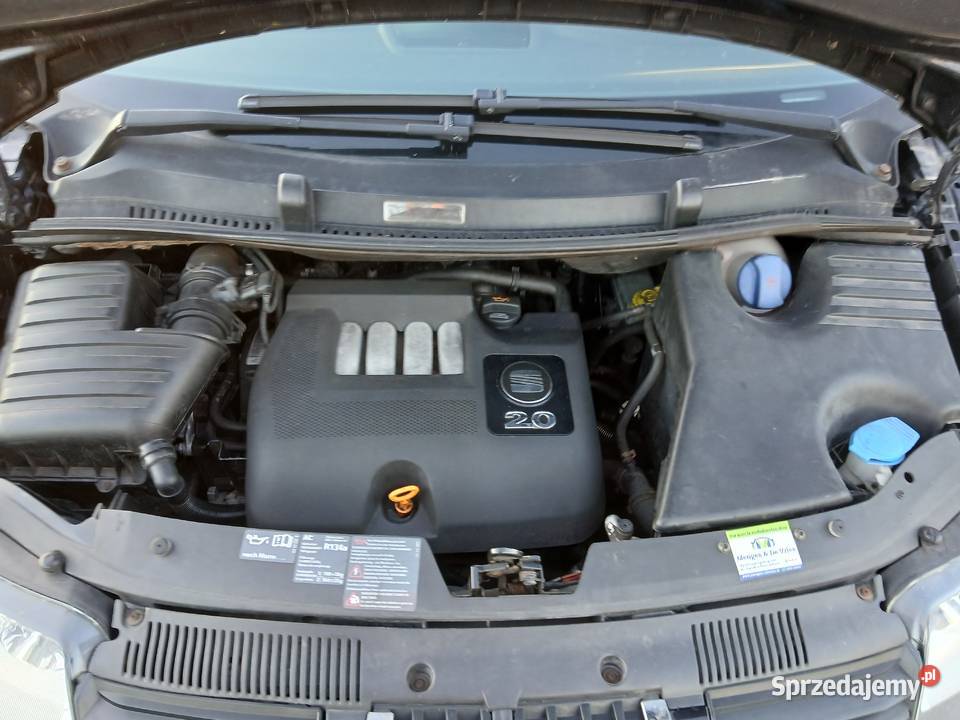 SEAT ALHAMBRA MODEL LIFCIE 20 BENZYNA 115 85kW podgrzewane fotele lubelskie Karczmiska Drugie