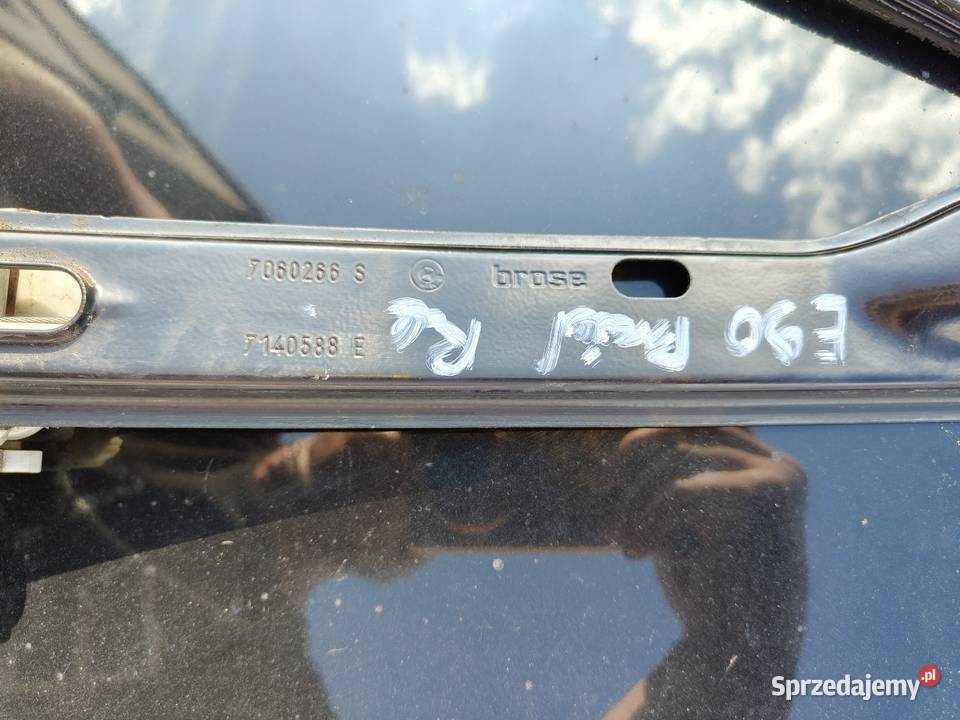 Bmw e90 podnośnik mechanizm szyby przód prawy Mechanizmy opuszczania szyb