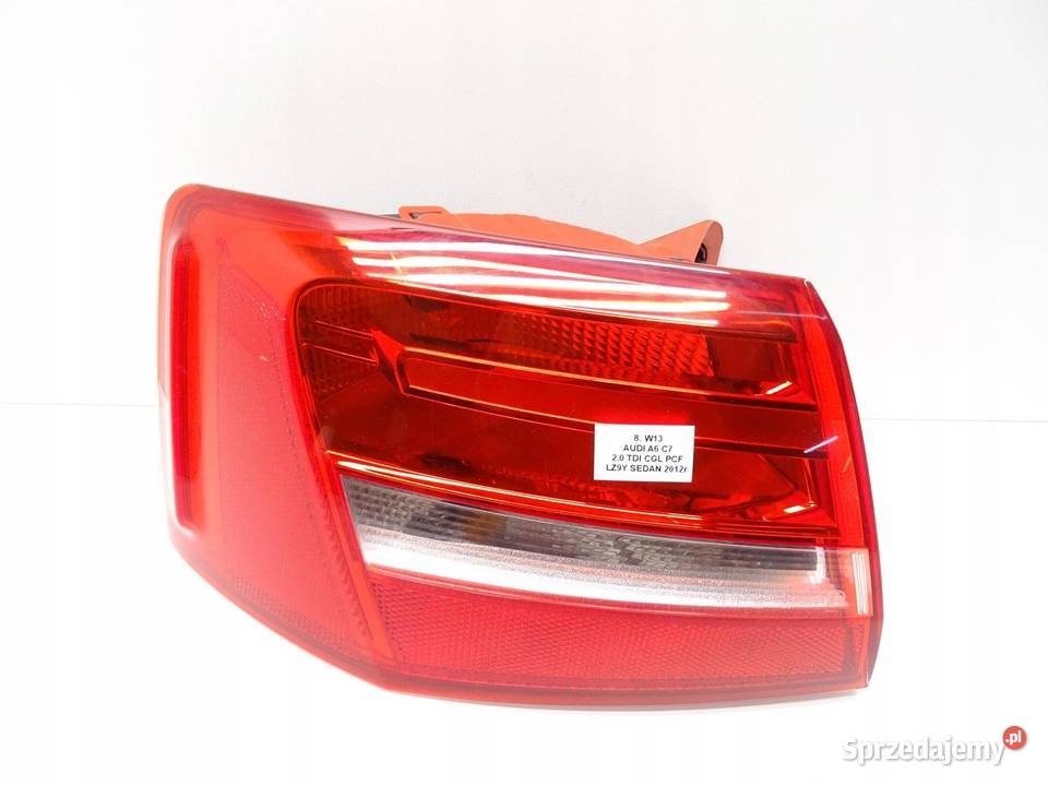 LAMPA LEWA LEWY TYŁ TYLNA W BŁOTNIK AUDI A6 C7 sprzedam