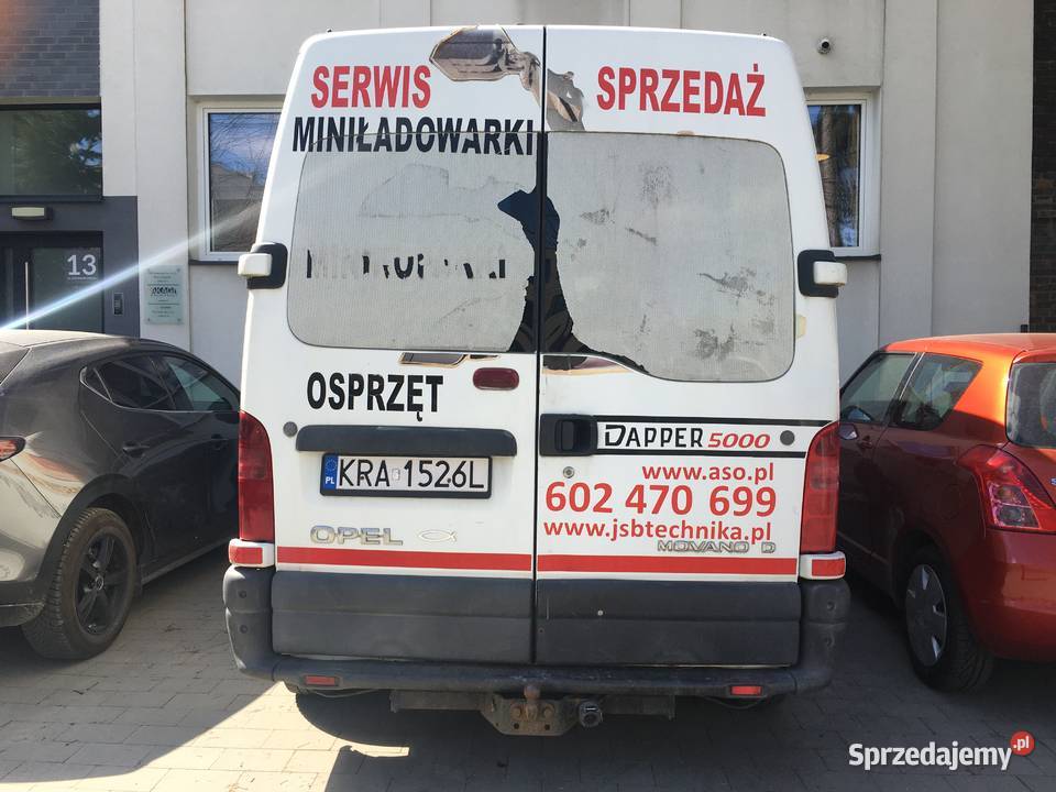 Opel movano bus 25 bez turbo wysoki master Kraków
