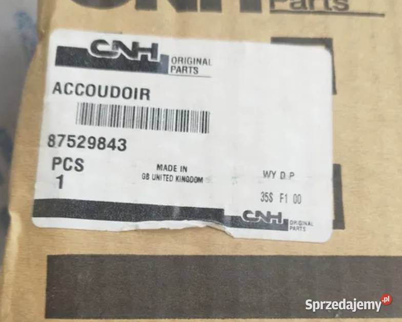 Podłokietnik Ciagnik cnh 87529843 case holland Pozostałe łódzkie