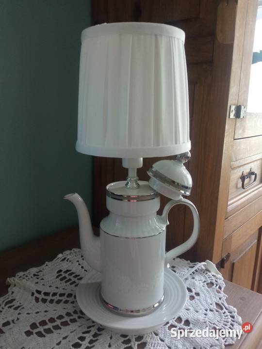 Lampy stołowe z porcelany i ceramiki Bielsko-Biała sprzedam