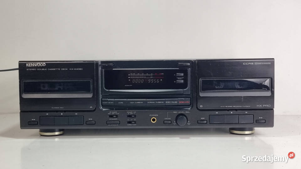 Magnetofon catette deck Kenwood KX W 4060 Magnetofony wielkopolskie Międzychód