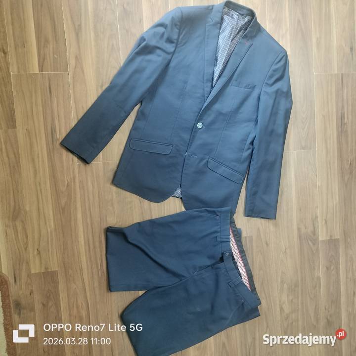 Garnitur KRIZZO niebieski Sierakowice