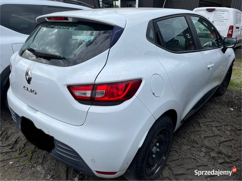 Renault clio IV 09tce lift 2018 46000 poduszki uszkodzony Clio Mszana Dolna