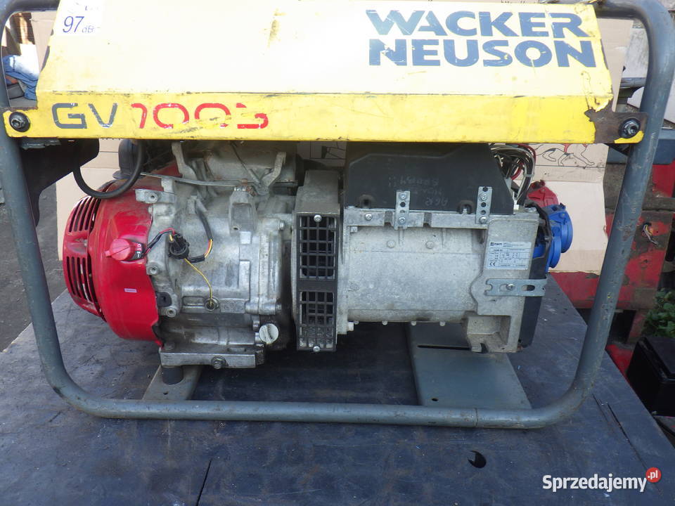 Agregat prądotwórczy WACKER NEUSON GV 7003 A 71 Pozostałe Rzeszów sprzedam