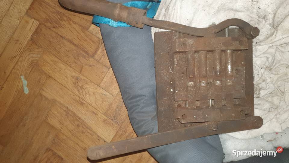 Forma odlewnicza ręczna prasa do rozcalania Warszawa sprzedam