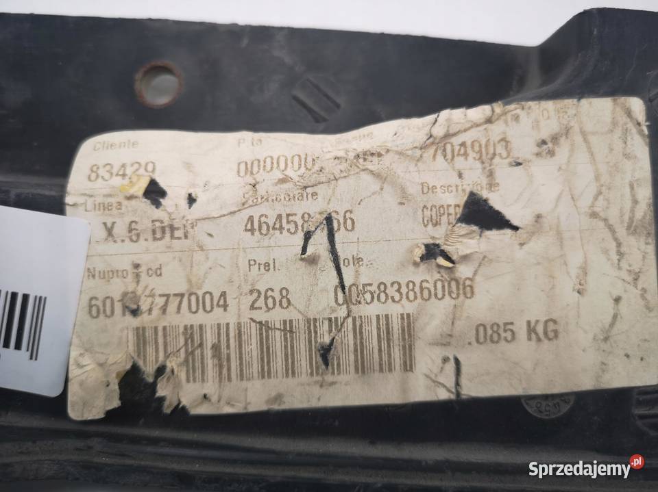 OSŁONA AKUMULATORA FIAT MAREA 19962002 46458166 sprzedam