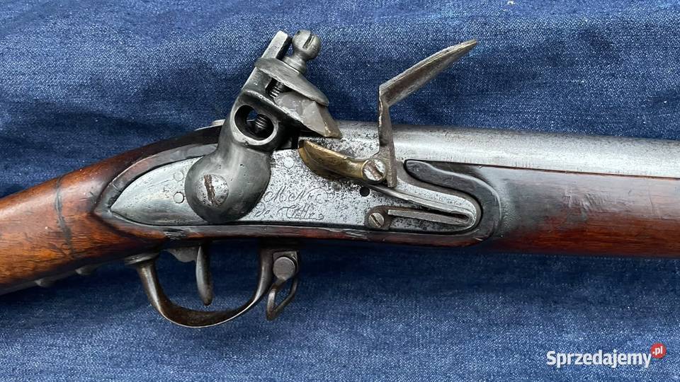Francuski muszkiet skalkowy Kostrzyn