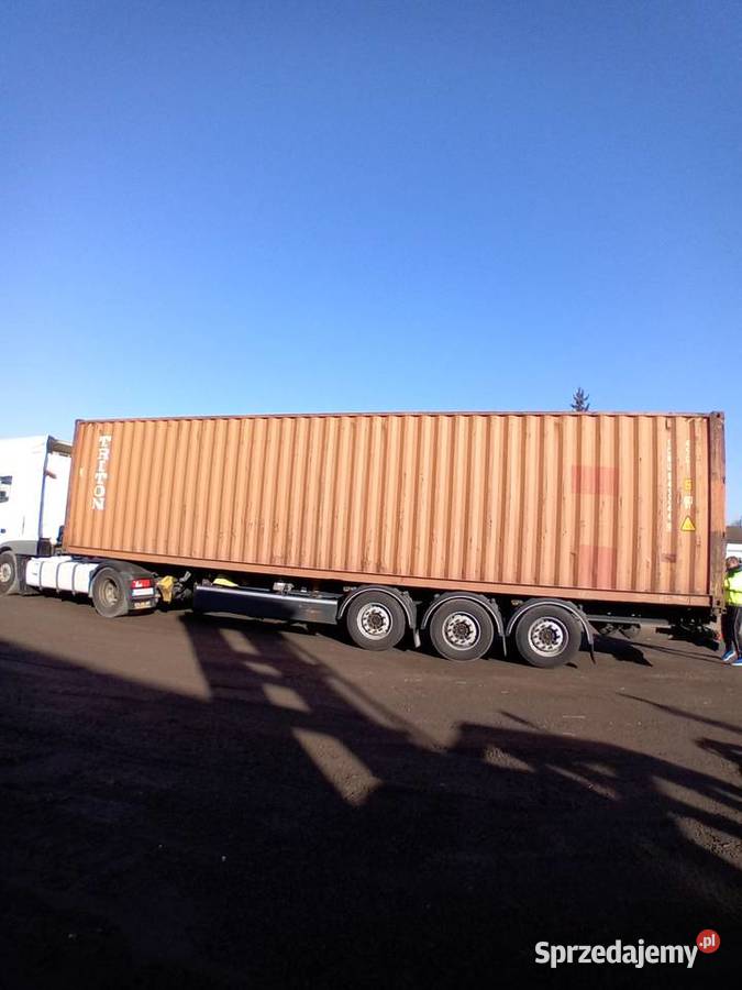 Kontener morski 40 HC 12 m lubelskie Chotyłów sprzedam