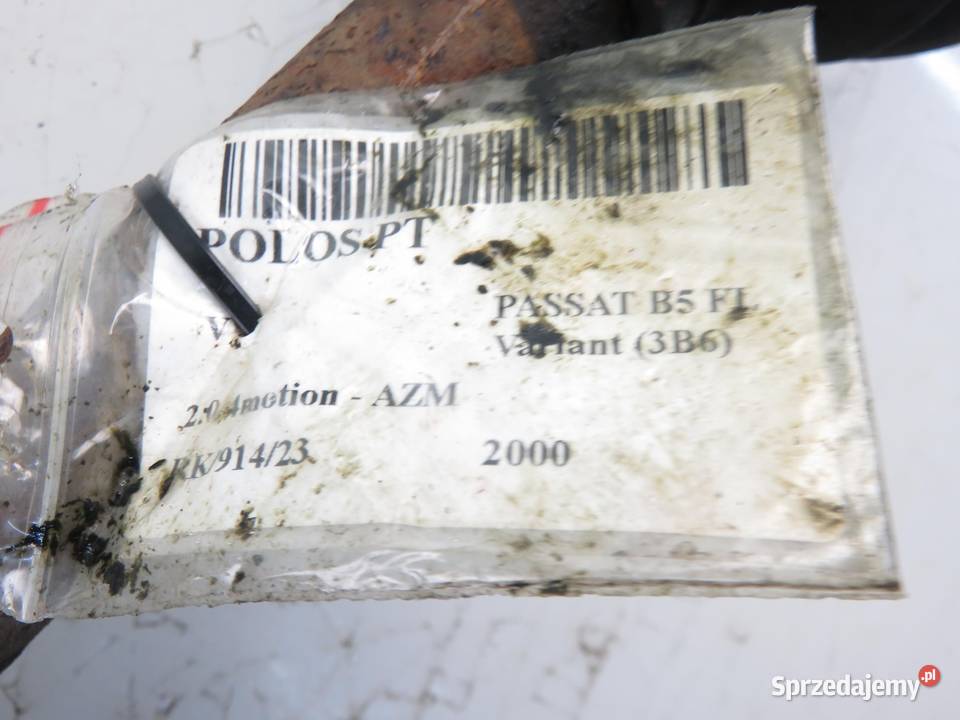 PÓŁOŚ PRAWA TYLNA VW PASSAT B5 FL 20 8V osobowe Półosie