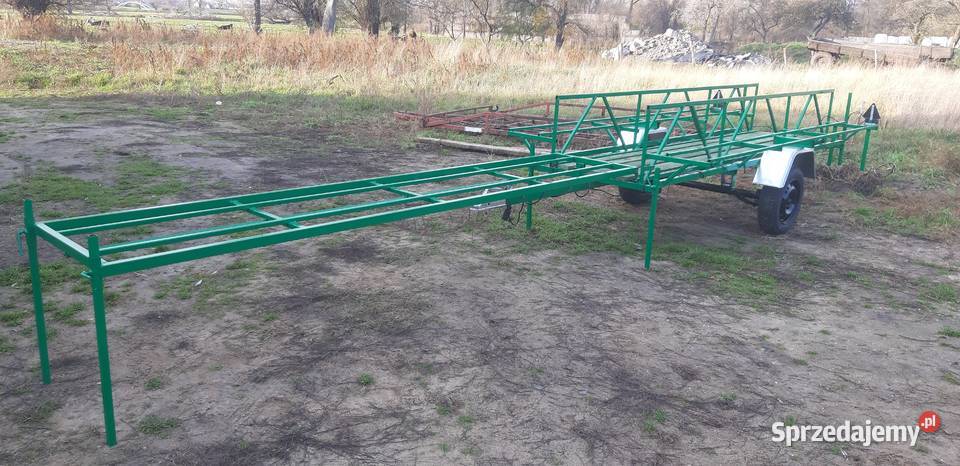 Przyczepa do przewozu uli Mobilna pasieka Kościan sprzedam