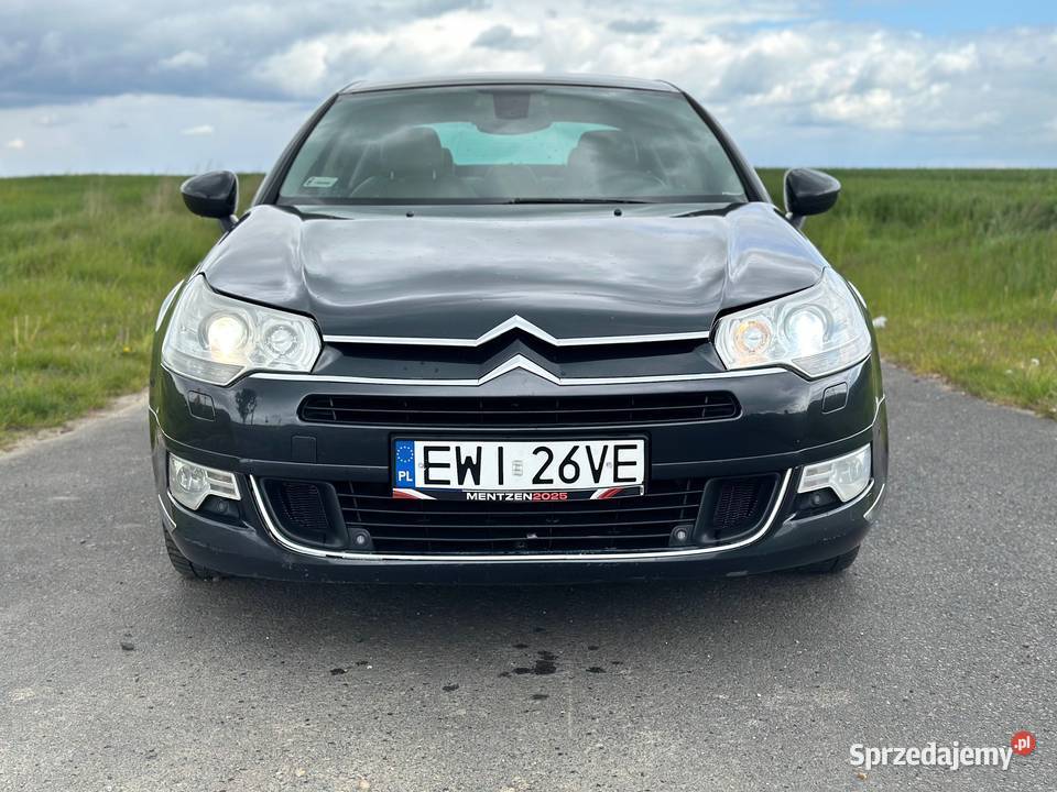 Citroen C5 Full biała skóra NAVI masaże 170 Wieluń