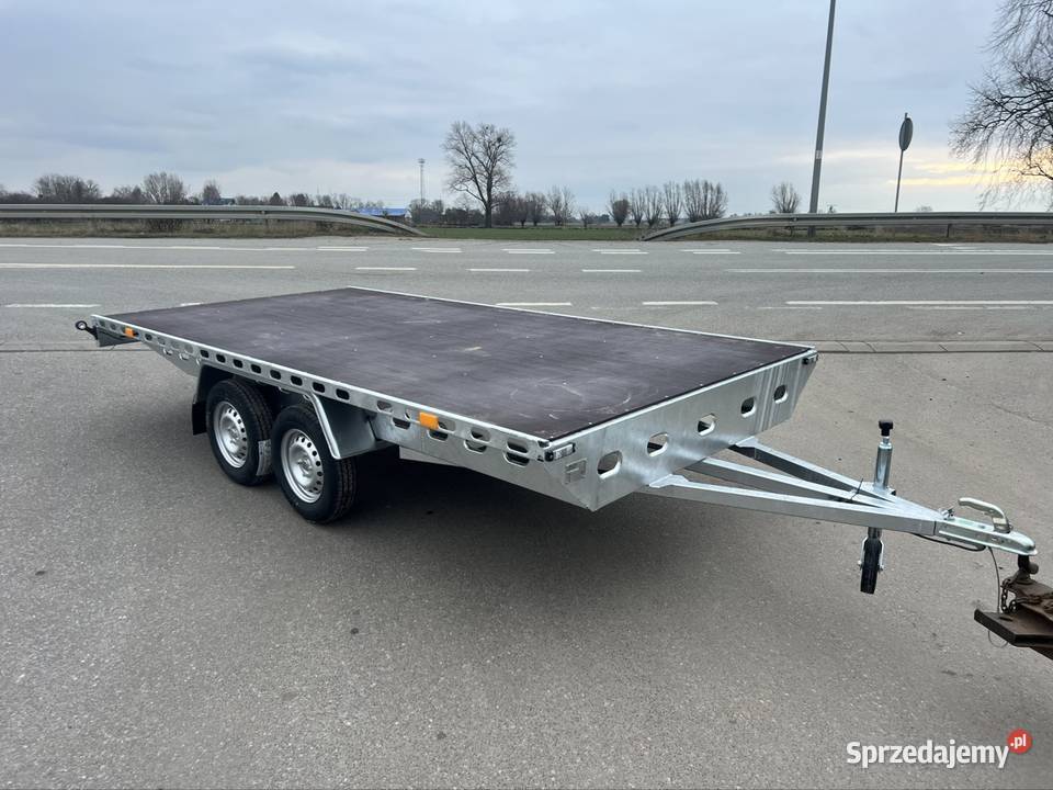 Laweta platforma 4x2m fabrycznie nowa 750 lekka Solnica sprzedam