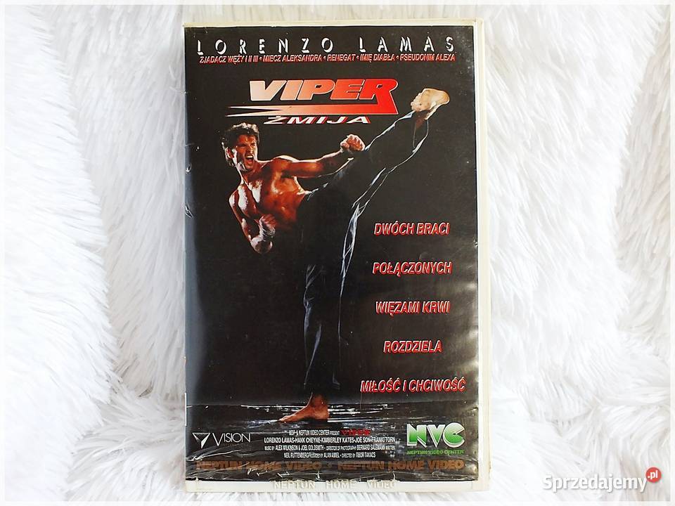 Kaseta VHS Film VIPER ŻMIJA Lorenzo Lamas Filmy lubuskie Żary