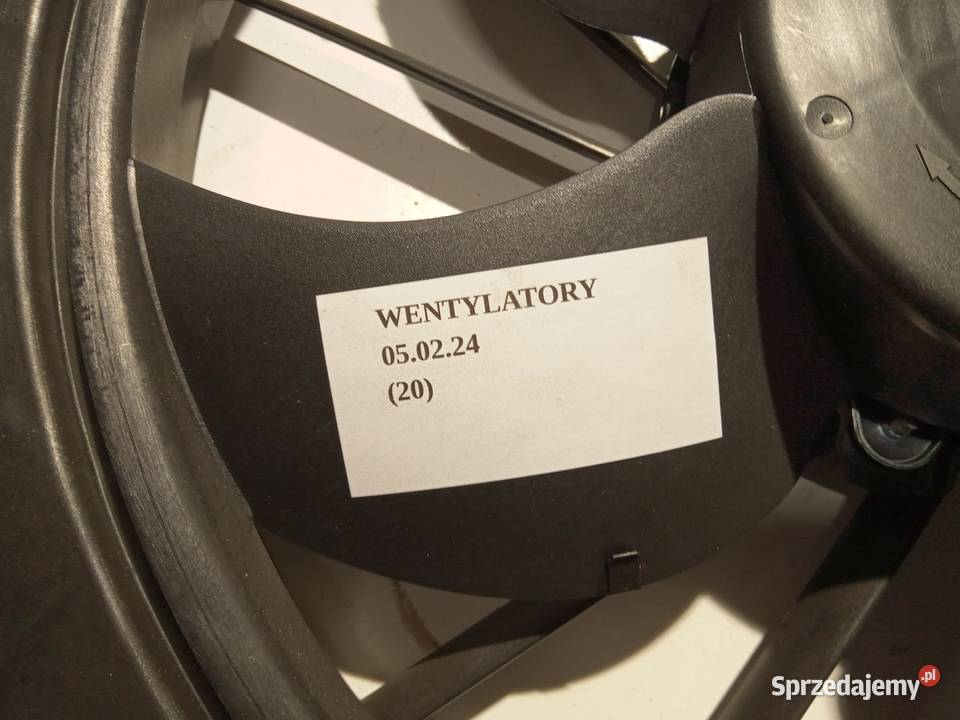 WENTYLATOR CHŁODNICY RENAULT MEGANE II SCENIC II Nowy Tomyśl