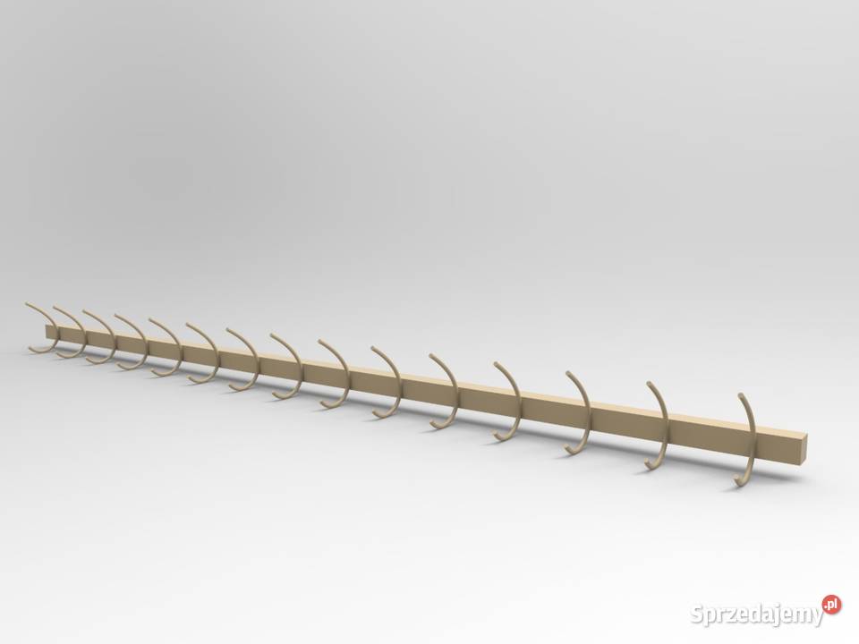 Wieszak ścienny stały 100 Ligota