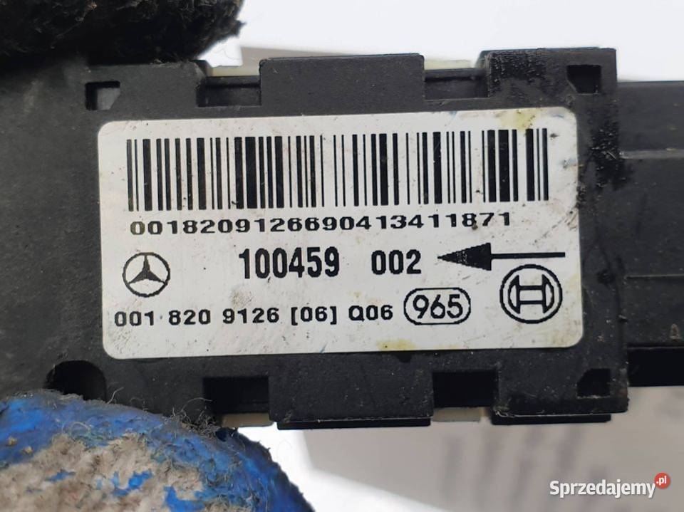 CZUJNIK MERCEDES BENZ SKLASA W220 0018209126 osobowe Motoryzacja Lipno
