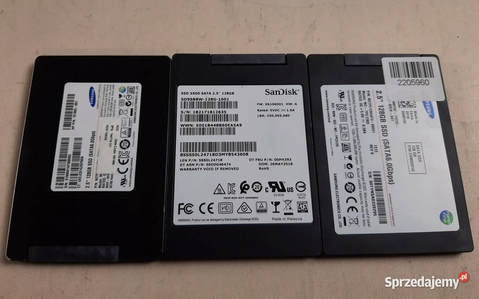 Dysk SSD 120GB 25 szybki bezgłośny do laptopa i Warszawa