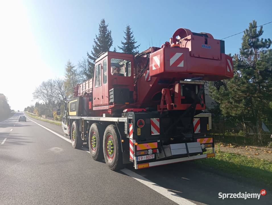 Dżwig samojezdny Bumar Łabędy DUT 0502 małopolskie Racławice