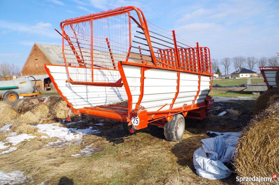 Przyczepa samozbierająca Kemper L790 Pottinger nieuszkodzony Miechów