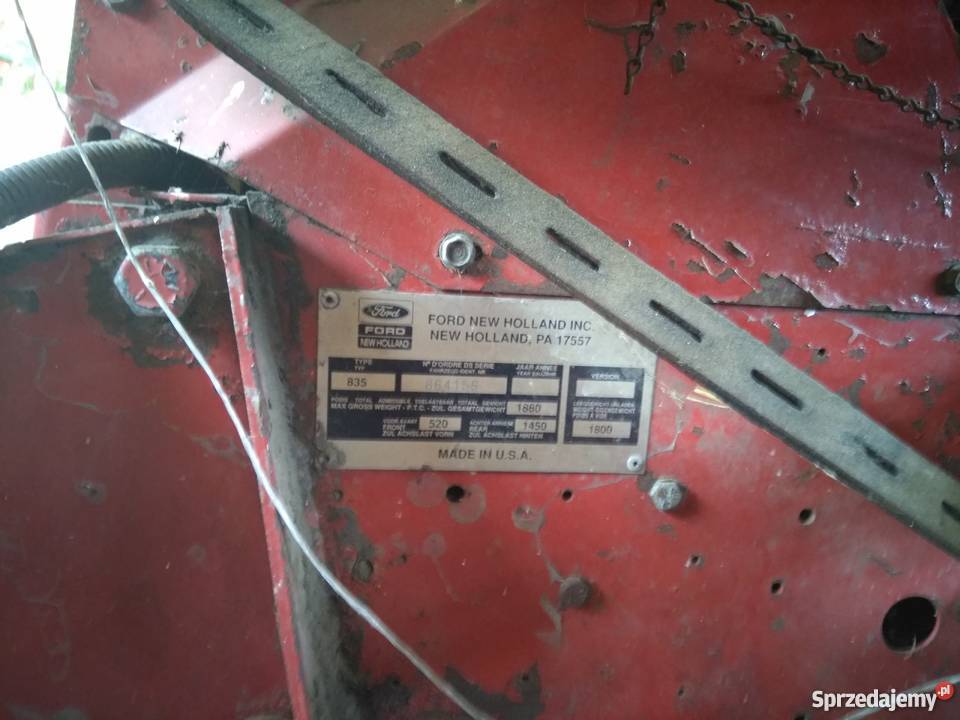 Holland 835 prasa rolującą Zaborów