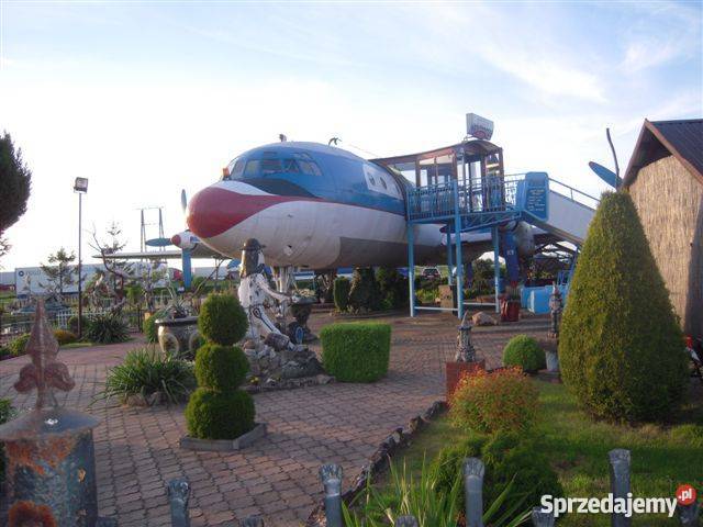 Restauracja samolot z działką Kościelec sprzedam