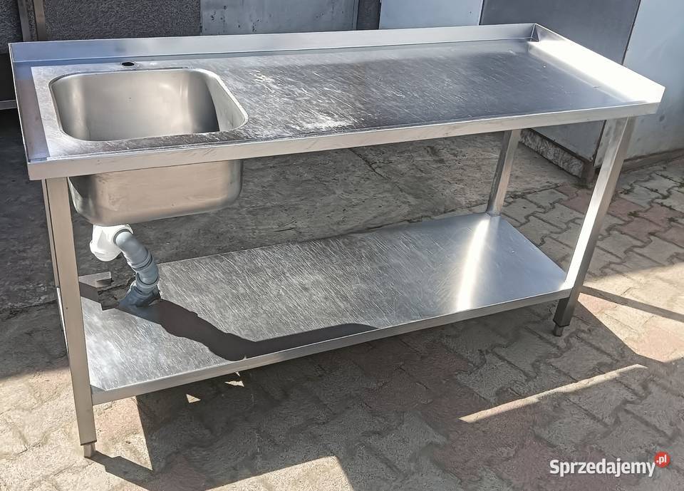 Zlew 1komorowy gastronmiczny 165x60x85 Słupia Kapitulna