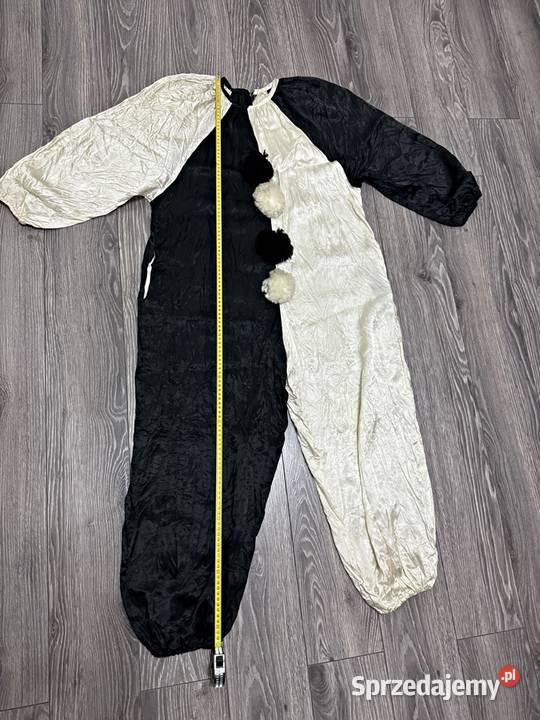 Kombinezon kostium klauna jokera czarno biały Warszawa sprzedam