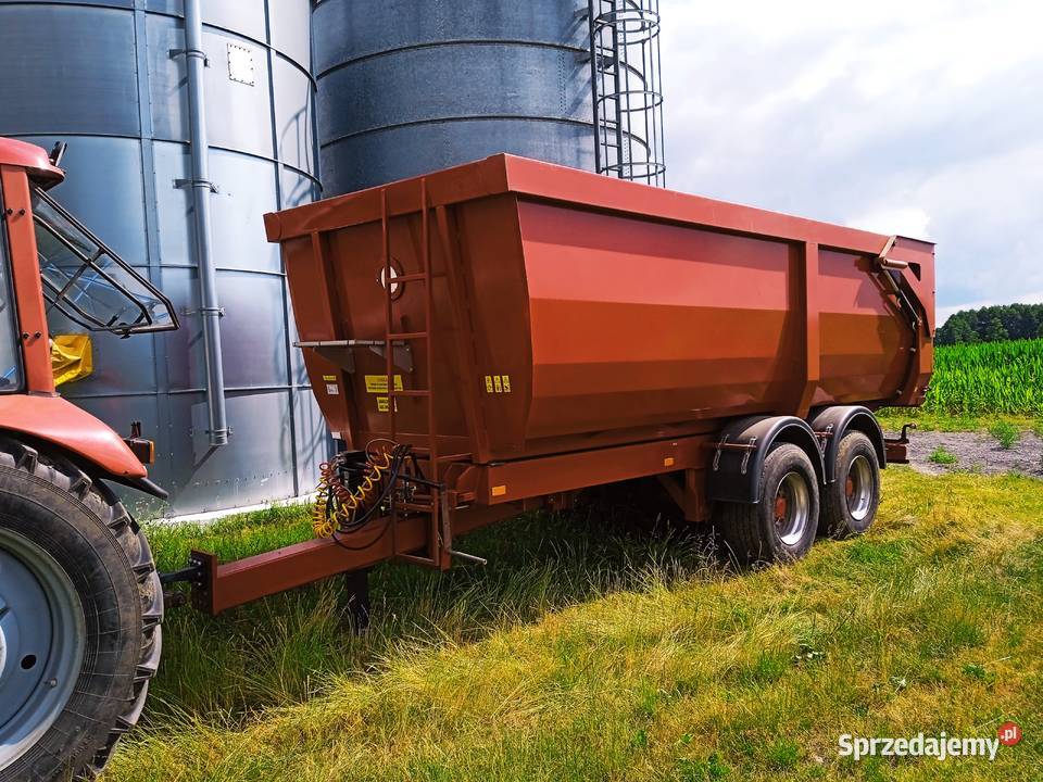 przyczepa tandem wywrotka skorupa 18 ton mazowieckie Białoskóry