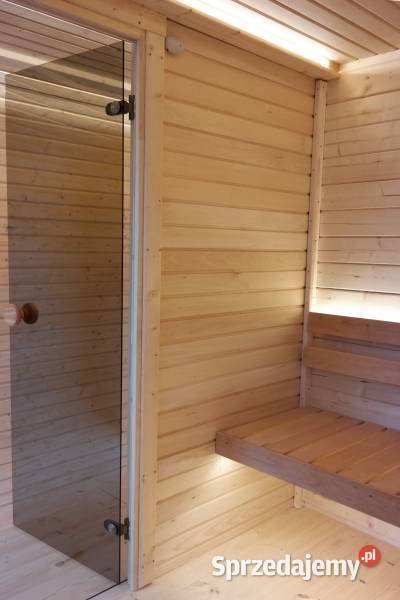 SAUNA ogrodowa beczka fińska LUNA 33 X 24 M Z Pozostałe Płock