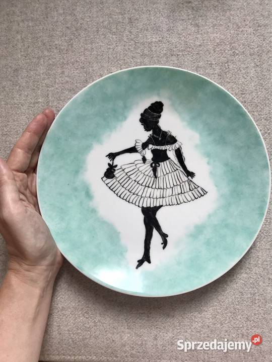 Talerz ozdobny porcelana Scherzer Bavaria Warszawa sprzedam