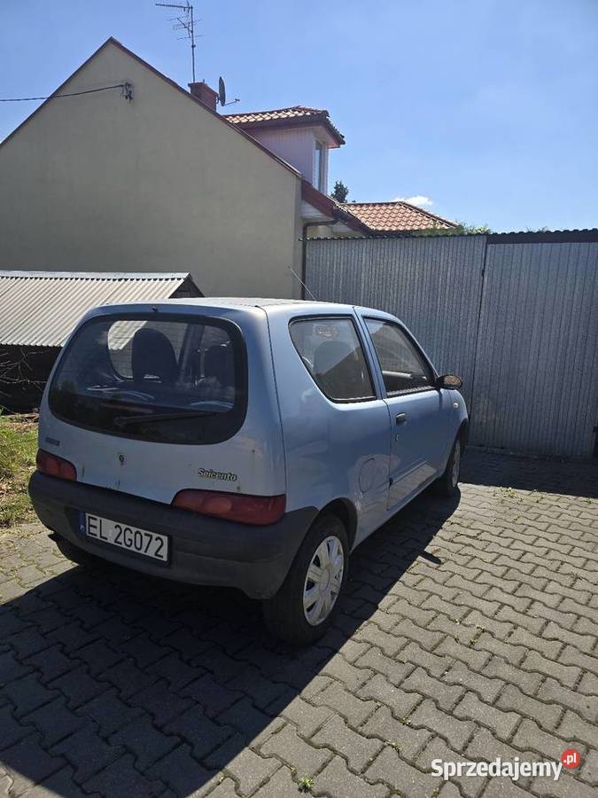 Fiat seicento 11 140 przebiegu Rok produkcji 2003 Łódź