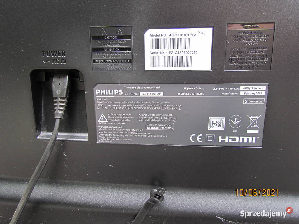 Telewizor Philips 40 Katowice