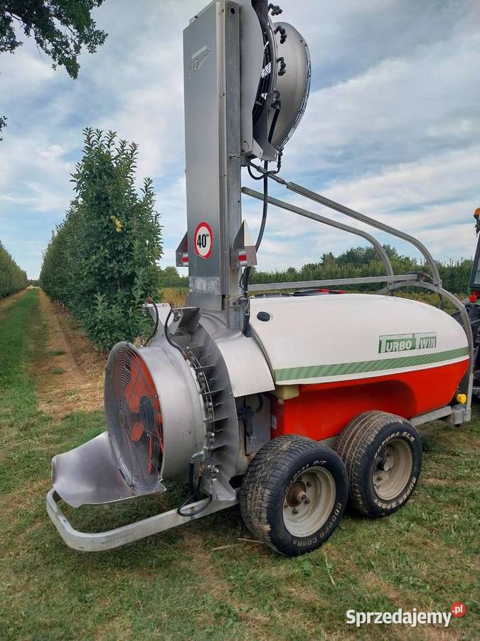 Opryskiwacz sadowniczy Induma Turbo Twin 1500L Majdan Moniacki