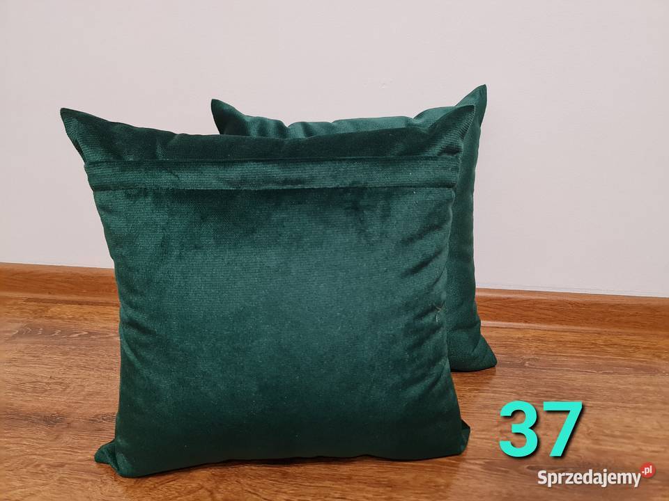 Poszewki na poduszki 40x40 zielony kronos Kępno