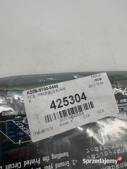 Fanuc A20B81000440 Profibus Module Instalacje Warszawa