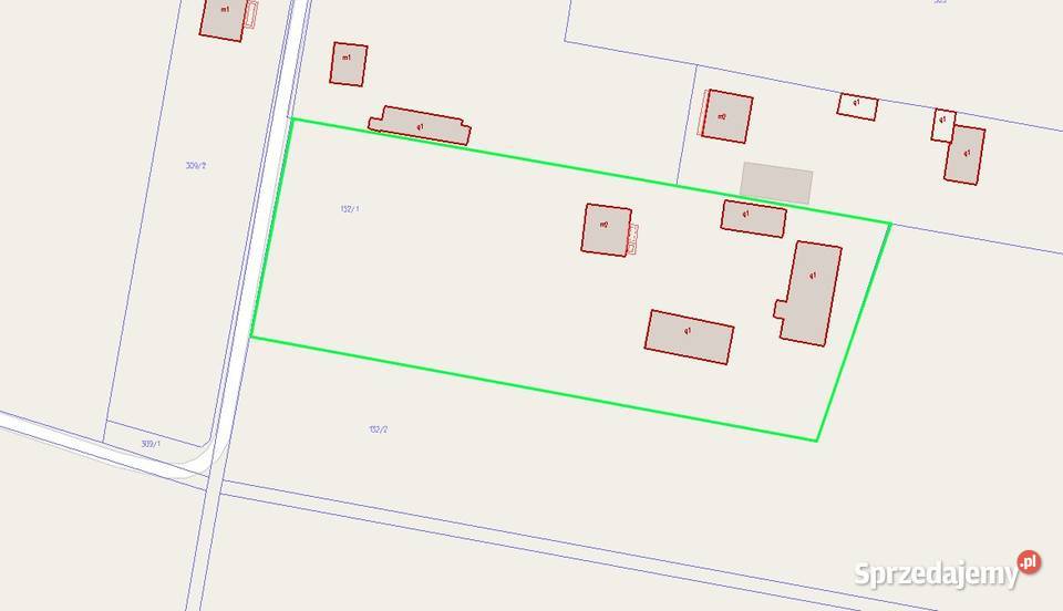 Siedlisko Dom murowane budynki pod uprawy 6158m2