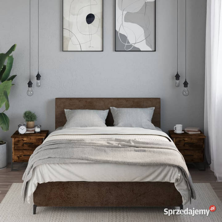Szafki nocne 2 przydymiony dąb 40x41x40 WM848509 Warszawa