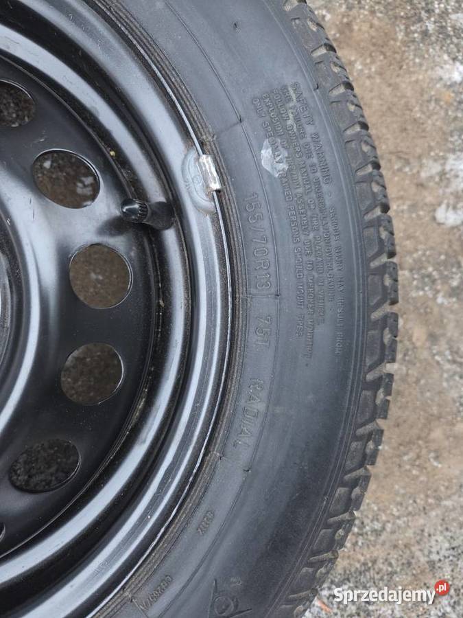 Koło zapasowe micra k11 rozstaw 4x100 Rozmiar Samochodowe