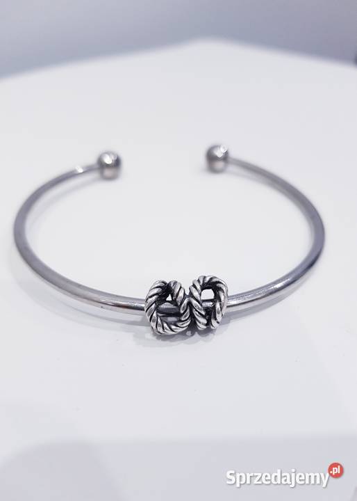 Srebrny włoski charms do bransoletek modułowych