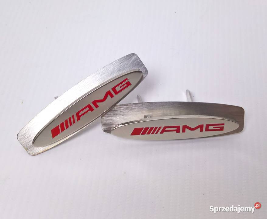 Logo emblemat fotele Mercedes Benz AMG RED Chełm sprzedam
