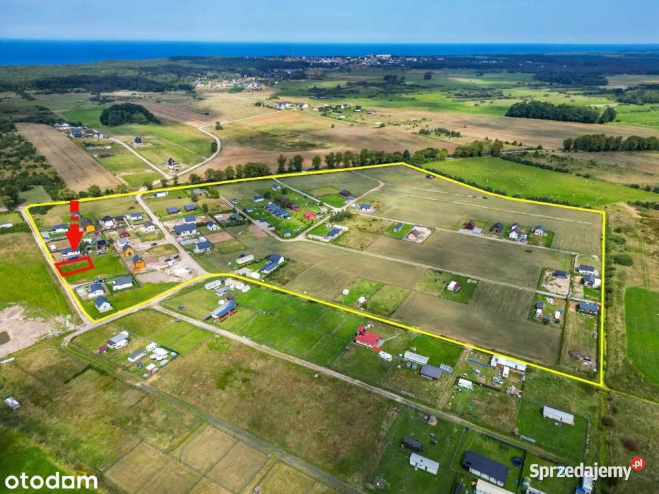 sprzedaży gruntu 307m Rusinowo Sprzedaż zachodniopomorskie
