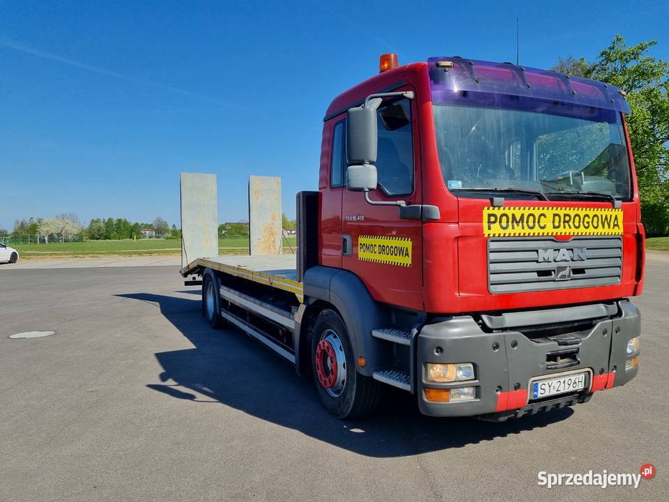 Sprzdam MAN Auto laweta 84 500 NETTO ogranicznik prędkości