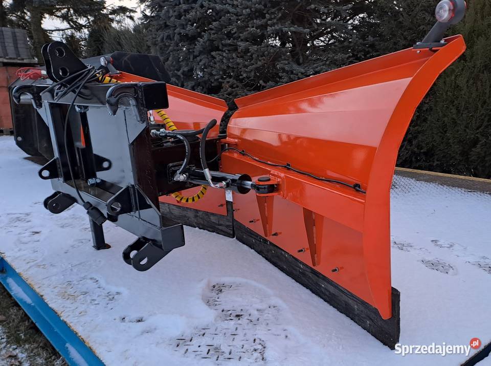 Pług do śniegu snieżny strzalka V 22m Żarnowiec